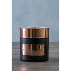 Charcoal and Copper Sugar Canister | Prescott