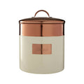 Cream and Copper Bread Bin | Prescott