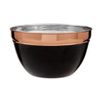 Medium Black and Copper Mixing Bowl | Prescott