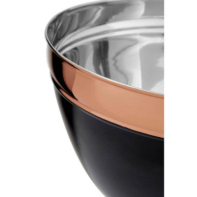 Large Black and Copper Mixing Bowl | Prescott