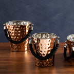 Medium Copper Finish Party Bucket | Miressa
