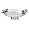 Low Silver Grapes Fruit Bowl | Miressa