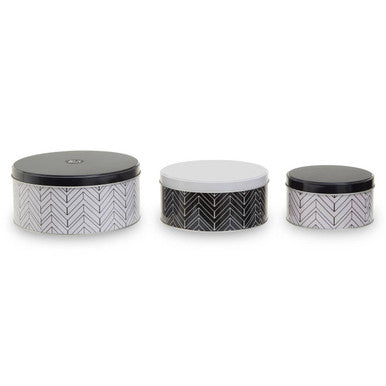 Set of Three Urban Storage Tins | Paice