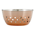 Hearts Design Rose Gold Bowl | Hollis