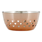 Hearts Design Rose Gold Bowl | Hollis