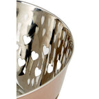 Hearts Design Rose Gold Bowl | Hollis