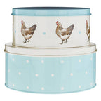 Mrs Henderson Set Of 2 Round Cake Tins