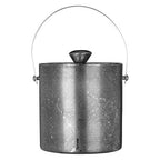 Glitter Effect Ice Bucket with Lid | Speckled Barware
