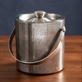 Glitter Effect Ice Bucket with Lid | Speckled Barware