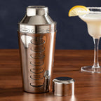 Recipe Silver Cocktail Shaker | Recipe Cocktail Shaker