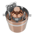 7 Piece Bar Set in Rose Gold Finish | Mixology