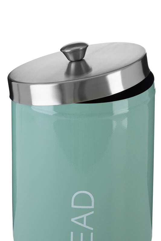 Pistachio Enamel Bread Bin | Liberty