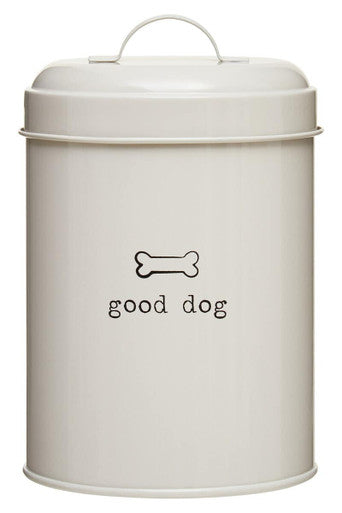 Grey Dog Food Storage Canister 1.2 Litre | Adore Pets