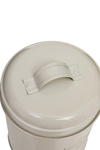 Grey Dog Food Storage Canister 1.2 Litre | Adore Pets