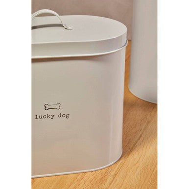 Lucky Dog Food Storage Bin with Scoop 6.5 Litre | Adore Pets
