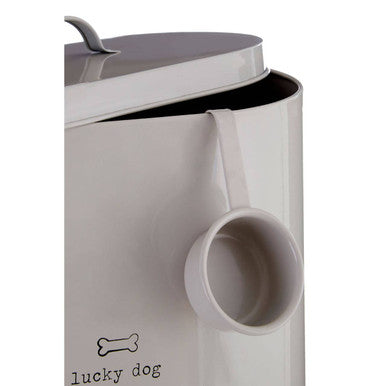 12 Litre Lucky Dog Food Storage Bin with Scoop | Adore Pets