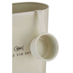 Cream Cat Food Storage Bin with Scoop 6.5 Litre | Adore Pets
