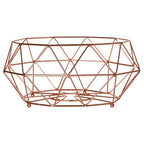 Copper Finish Fruit Basket | Vertex