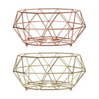 Copper Finish Fruit Basket | Vertex