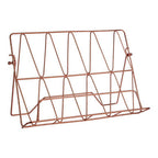 Copper Finish Cook Book Stand | Vertex