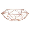 Copper Finish Wide Fruit Basket | Vertex