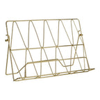Gold Finish Cookbook Stand | Vertex