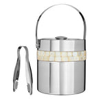 Mother of Pearl Inlay Design Ice Bucket | Mixology