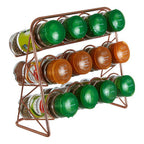 Copper Finish Spice Rack | Vertex