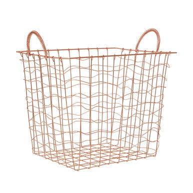 Copper Plated Basket | Vertex