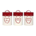 Tea Coffee and Sugar Canister Set | Anglaise