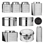 Silver Pasta Canister | Chai