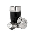 Hammered Black Band Cocktail Shaker | Mixology