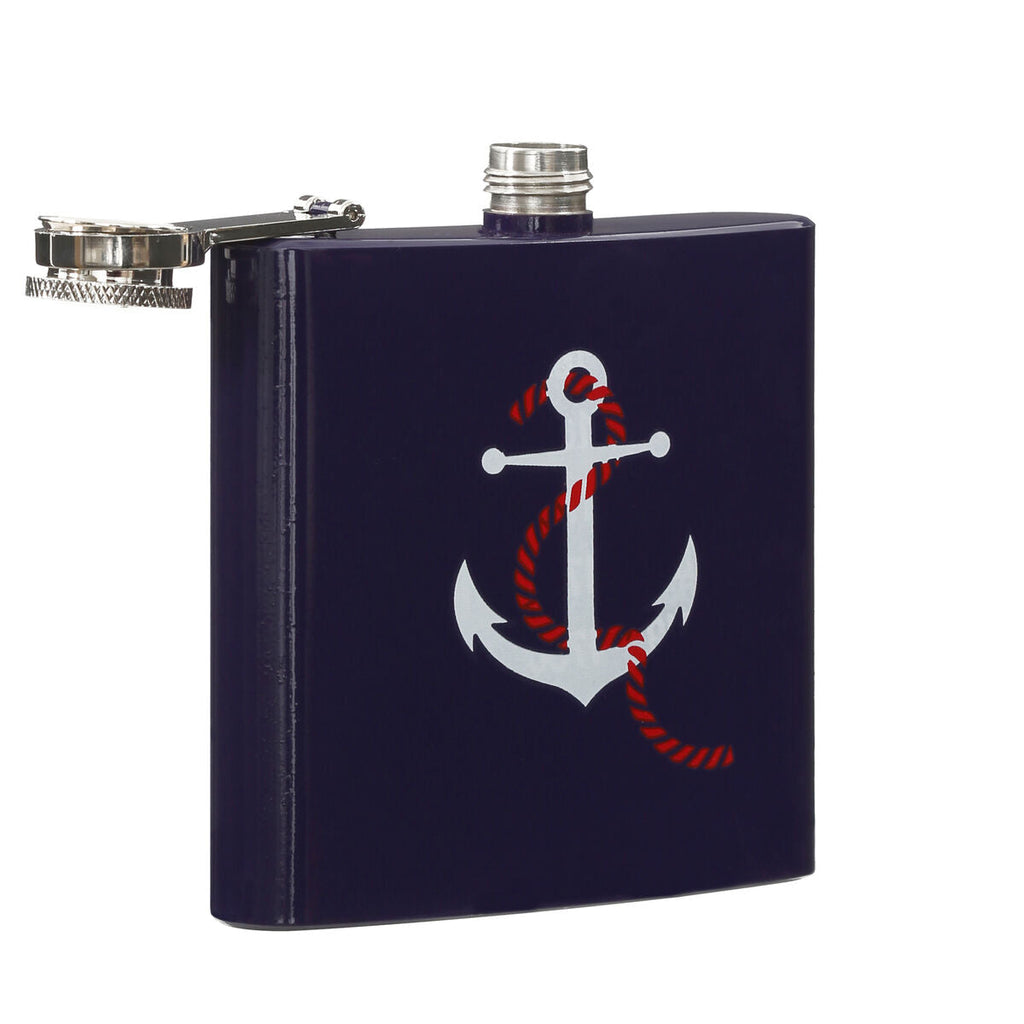 Hip Flask with Anchor Design | Auden