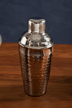 Stainless Steel Hammered Effect 500Ml Cocktail Shaker | Mixology