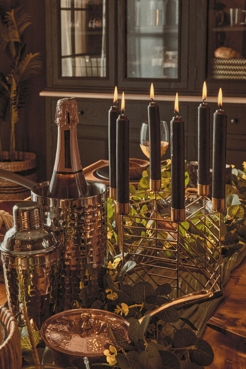 Stainless Steel Hammered Effect 500Ml Cocktail Shaker | Mixology