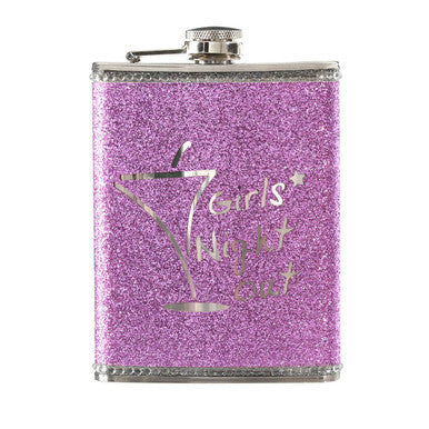 Hip Flask | Pink Girls Night Out