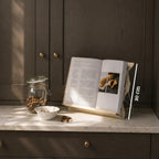 Cream Enamel Cook Book Stand | Alpha