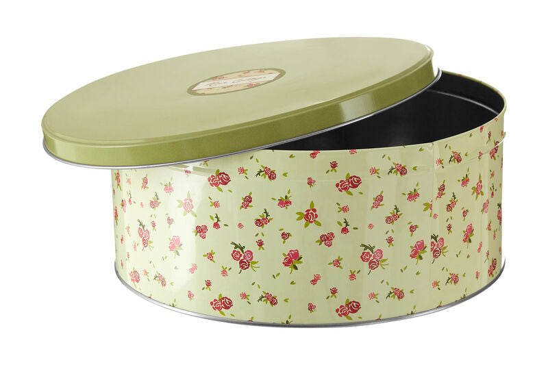 Set of Three Round Storage Tins | Rose Cottage