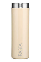 Cream Enamel Pasta Canister | Liberty