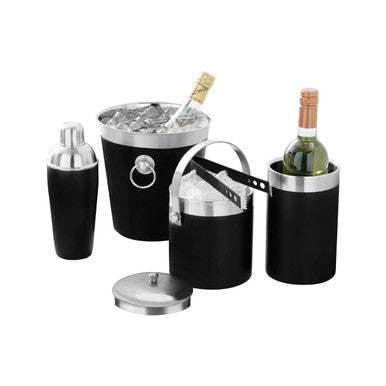 Mixology Champagne Bucket | Black Enamel
