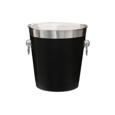 Mixology Champagne Bucket | Black Enamel