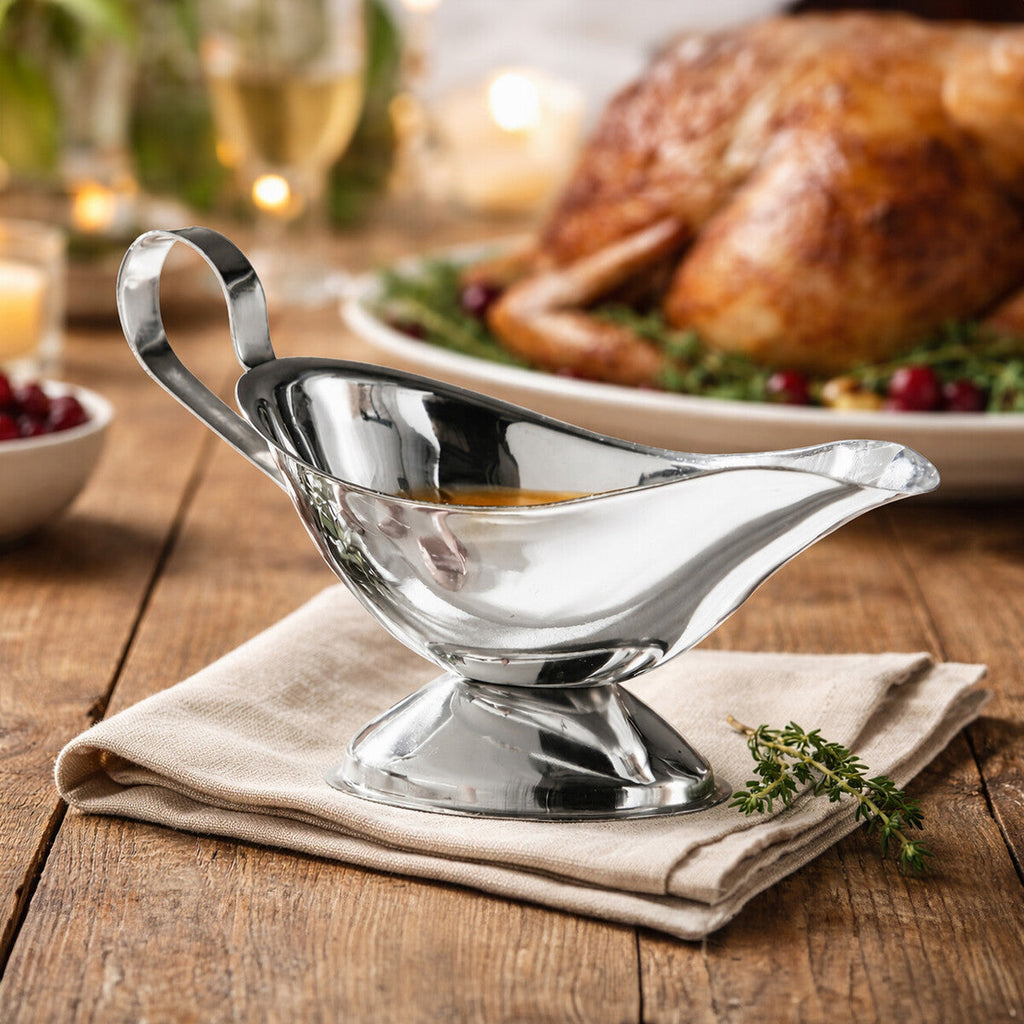 Stainless Steel Gravy Boat | Sutton