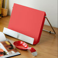 Red Enamel Recipe Stand