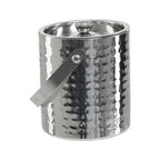 Stainless Steel Hammered Effect Ice Bucket | Martel