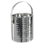 Stainless Steel Hammered Effect Ice Bucket | Martel