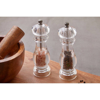 Small Acrylic Salt and Pepper Mill Set | Cody