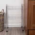 Chrome 3 Tier Storage Cart | Franco
