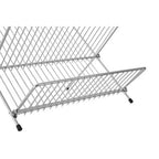 Small Chrome Folding Dish Drainer | Laurie