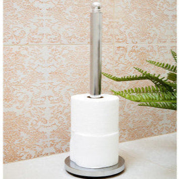 Chrome Toilet Roll Holder | Adler