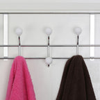 Over Door Hanger with 10 Ceramic Ball Hooks | Jaxen